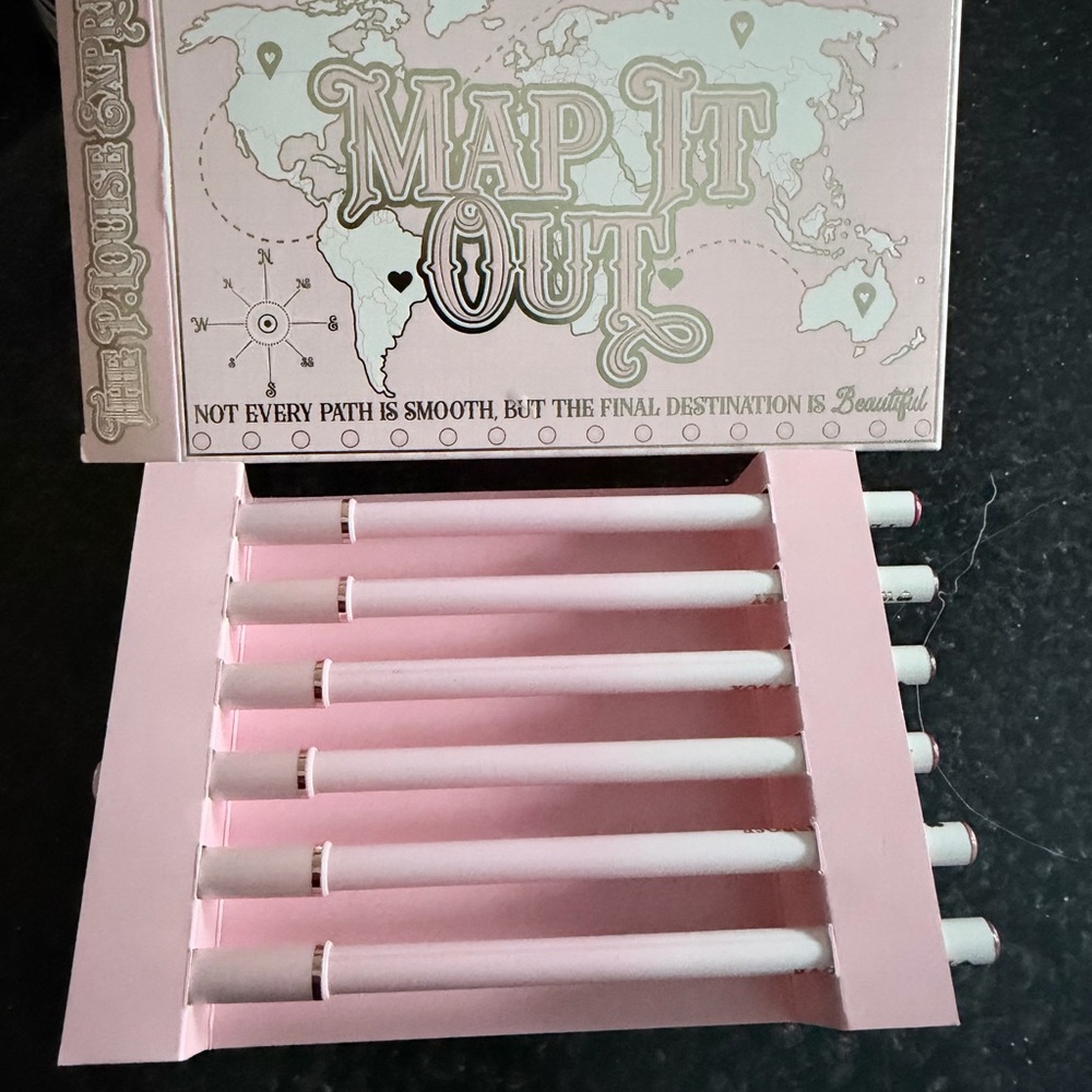 Map It Out Pink Lip Liner Set